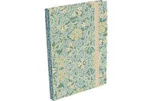 THE GIFTED STATIONERY CO. LTD. TGSC | William Morris Jasmine A6 Notebook | Journal Notebook Lined to Unleash Creativity - Premium Journal for Writers, Students and Professionals - Inspiring A6 Lined Notebooks for Women