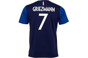 EQUIPE DE FRANCE DE FOOTBALL Koszulka piłkarska FFF, Antoine Griezmann, oficjalna kolekcja, rozmiar męski