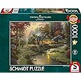 Schmidt Spiele | Thomas Kinkade: Stillwater Cottage (1000pc) | Puzzle | Ages 12+, 2. Scenic Settings
