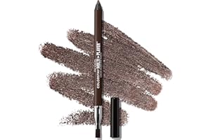 Revlon Eyeliner ColorStay Multiplayer Liquid-Glide, produit de maquillage multi-usages dôté d'un pinceau professionnel, texture crémeuse, waterproof et longue tenue, 402 High Stakes, 0.9g
