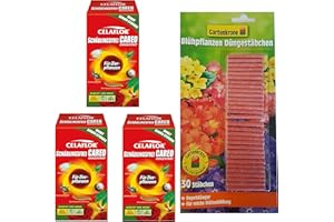 HAGEBAUSPN 750ml Schädlingsfrei Careo Konzentrat + 30er Gartenkrone Düngestäbchen