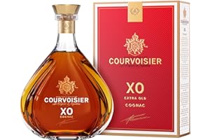 Courvoisier XO 70cl | French Cognac Brandy | Aged Up to 25 Years | Crème Brûlée, Candied Orange & Elegant Floral Finish | The Luxury Masters 2022: Gold Medal | Designed to be consumed neat