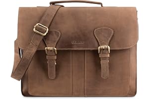 LEABAGS Scottdale Maletín bandolera Unisex adulto (Pack de 1)