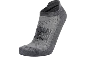 Balega Blister Resist Performance No Show Athletic Running Socks for Men and Women, Ergonomic Fit, Cushioned, Moisture-Wicking, Breathable, Seamless Toe, 1 Pair