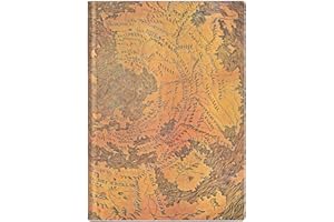 Paperblanks | Globo di Hunt-Lenox | Flexi a copertina morbida | Midi | Righe
