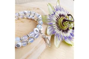 Bracelet d'allaitement Opalite - permet de noter l'heure de la dernière tétée ou dernier biberon - modèle Sokhom