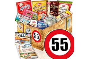 ‎OSTPRODUKTE-VERSAND ostprodukte-versand Zum 55. Geburtstag - DDR Paket Schoko - Geschenke 55. Geburtstag Schokolade