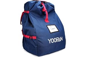 YOOFAN 900D Transporttasche für Kindersitz–Robuste Kinderwagen Transporttasche Flugzeug-Transporttaschen für Kinderwagen Reisen