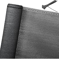 WOLTU Zaunblende 150 g/m² 1x10m, Tennisblende Schattiernetz Sichtschutz Windschutz Staubschutz Sonnenschutz Gewebe Netz…