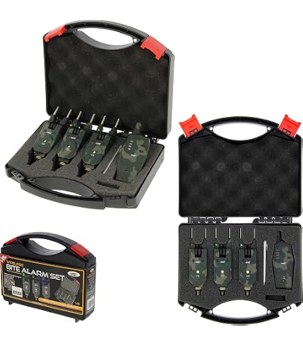 Saber - Z3 Bite Alarm Set - 3 1 - Adjustable Volume & Tone - LED