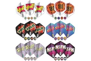 Unicorn Unisex Comic Dart Flight, Plus