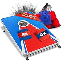 20 Stück Cornhole Säckchen - 6x6cm Wurfsäckchen In 10 Farben Für Outdoor Spiele