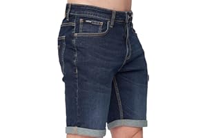 Kandor Kurze Hosen Herren – Jeans Shorts für Männer, Stretch, Sommer Bermuda Kurze Hose, Denim Herren-Shorts mit 5 Taschen