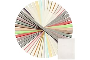 Harloon 49 Pcs Book Binding Headbands 24 Colors 11.8 Inches and Book Binding Cloth Set, 0.5'' Wide Cotton Book Endbands and 39 x 45 Inch Book Cloth Book Binding Cloth for Bookbinding Book Repair