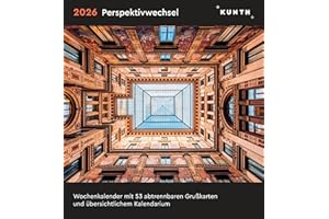 Perspektivwechsel - KUNTH Postkartenkalender 2026: Hochwertiger Tischkalender mit 53 traumhaften Postkarten (auch zum Aufhängen) (KUNTH Postkartenkalender 52 Wochen)