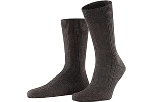 FALKE Mężczyźni Teppich Im Schuh Skarpety oddychająca regulująca temperaturę neutralizująca zapachy wełna odciążenie stóp wyściełana podeszwa ciepłe płaski niegniotący szew 1 Para