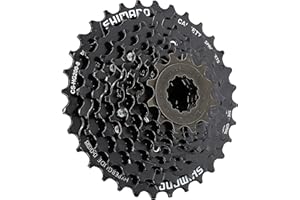 Hycline Shimano 7/8 Speed Bike Cassette CS-HG200 - Pignone per bicicletta, 12-32 denti