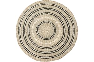 Bloomingville Platzdeckchen, schwarz, Seegras