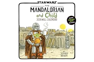 Star Wars The Mandalorian and Child 2026 Wall Calendar