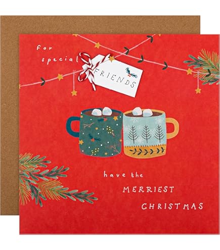 Carte De Noël Traditionnelle Pour Couple Spécial – 20,3 X 15,2 Cm