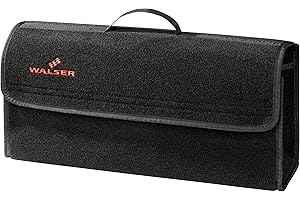 Walser Sac de Coffre Toolbag Taille XXL, Organisateur de Coffre en Feutre aiguilleté, Sac de Voiture, Sac de Rangement pour Voiture OK Noir