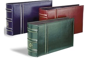 LEUCHTTURM1917 Album pour 100 FDC ou Lettres jusqu'à 243x133 mm, bleu