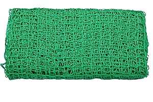 Wiltec Trailer Cargo Net Green, Strong 5 x 3 m Netting for Trailers, Durable Weatherproof Polypropylene, Easy Attachment with Flexible 6 mm Tie Cord