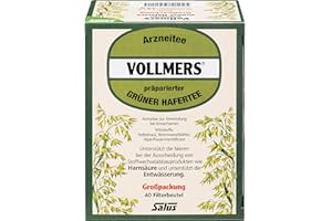 SALUS PHARMA GMBH VOLLMERS präparierter grüner Hafertee Filterbeutel 40 St