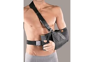 Ro+ten-Orthoservice ME110 Supporto spalla con abduzione fissa a 10 o 15, Nero