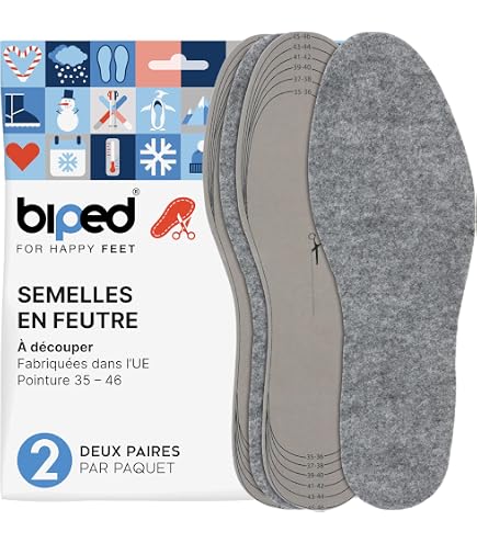 Semelles Intérieures Mémoire De Forme à Découper - Confort Amortissant Pour Toutes Chaussures - Épaisseur 9 Mm