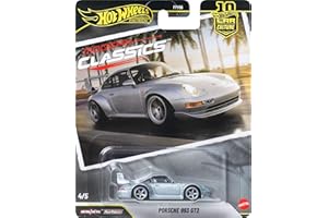 Hot Wheels Car Culture Fahrzeug, Premium Die-Cast Spielzeugauto oder Spielzeugtruck im Maßstab 1:64 mit Real-Riders-Reifen, Metall/Metall-Karosserie und -Fahrgestell (Stile können abweichen), JKF16