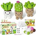Kit Uncinetto Per Principianti - Crea 6 Vasetti Cactus Con Tutorial Video - Foto 11