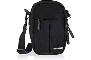 Cullmann Malaga Kompakt "300" Kameratasche für Kompaktkamera, 7 x 11 x 4 cm Schwarz