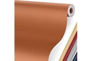 YAFLC Leder Reparatur Set Rotbraun, 40 x 160cm Kunstleder Selbstklebend, Lederflicken Selbstklebend Leder Patch für Couch, Sofa, Autositze Zubehör,Jacken, Handtaschen