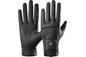 AFE Guanti da equitazione in vera pelle da donna Dublino Guanti da pista in pelle equestre