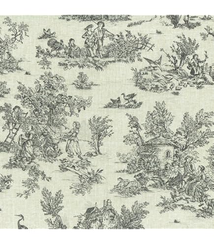 Tessuto Stampato Kt KILOtela Half Panama Cotone Biologico - Cerimonia Del Tè - 100x280 Cm