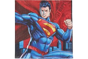 AMERICAN GREETINGS Amscan International 33 cm Superman Luncheon Napkins