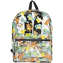 full size clear backpack