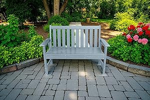 Garden Store Direct Vienna, Maintenance Free Garden benches or Adirondack chairs (Vienna Bench - Grey)