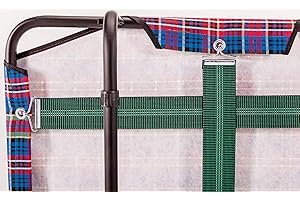 INTES Set Ricambio Cinghia per BRANDINE Cane E Gatto, Spezzoni per brandina 50x80 CM (Altezza Cinghia 50 mm)