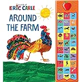 World of Eric Carle, Around the Farm 30-Button Sound Book - Anglicized Version - PI Kids (Play-A-Sound)