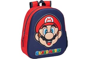 Safta M890a PRINCESAS DISNEY - Mochila Escolar, con Diseño 3D, Adaptable a Carro, Ideal para Niños de Diferentes Edades, Cómoda y Versátil, Calidad y Resistencia, 27x10x33 Unisex niños (Pack de 1)