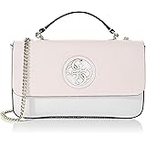 Guess Open Road Cnvrtble Xbody Flap, Sac à bandoulière Femme, taupe, 6x17x28 cm (W x H x L)