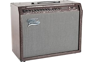 Fame AE-60 Akustik-Verstärker mit 60 Watt Leistung, 2 Kanäle für Gitarre und Gesang, Chorus, Reverb, CD-Input und globalem Equalizer