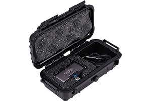 CASEMATIX Water-Resistant Travel Hard IR Case with Customizable Foam Fits Flir ONE Thermal Imager for IOS or Android, Adapters, Cables, USB or Lightning Extensions and More