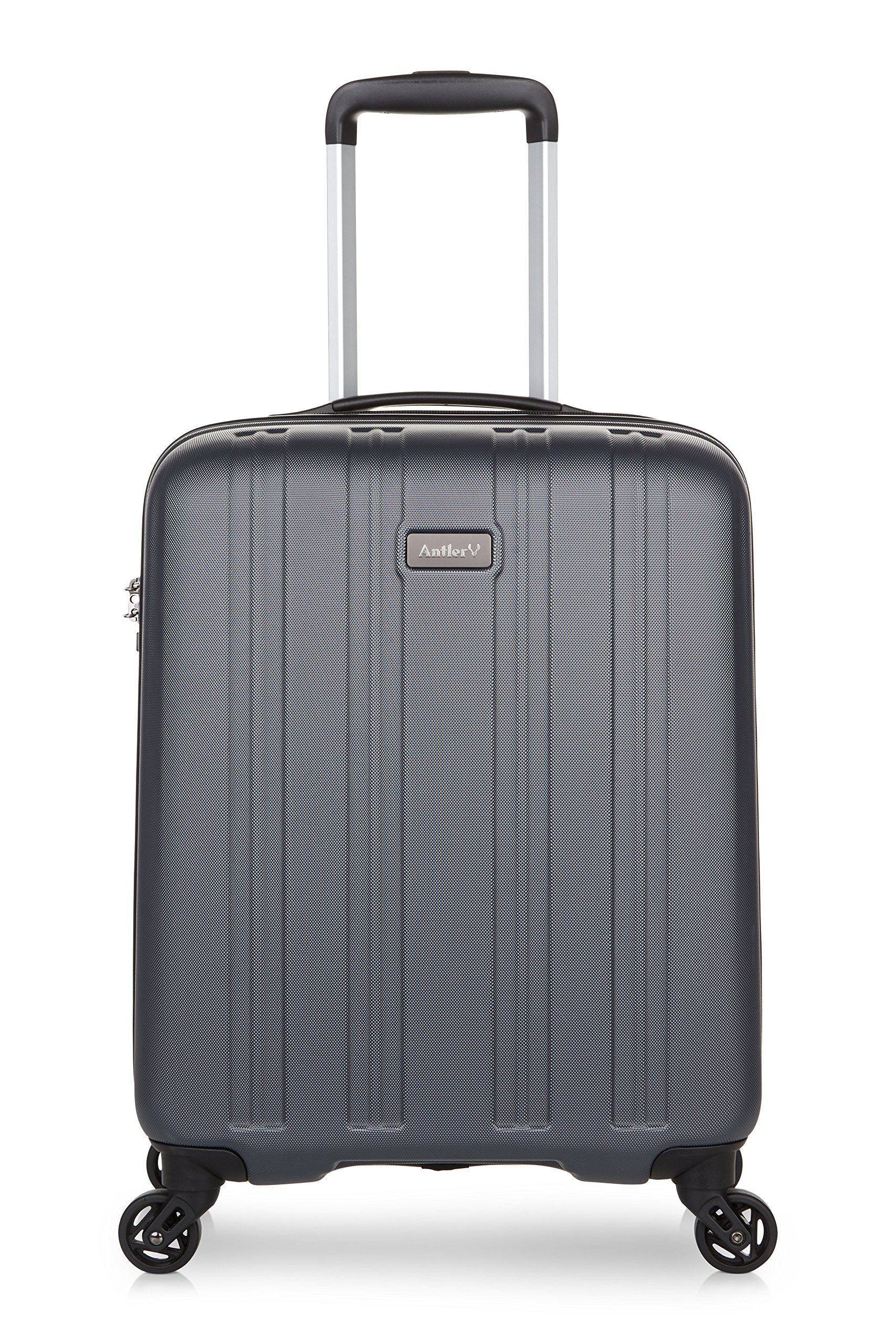 I I Antler Titanium Excl Suitcase Cabin Charcoal Koffer, 55 cm, 36