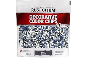 Rust-Oleum 301359 - Chip di colore decorativo, colore: grigio, 0,5 kg