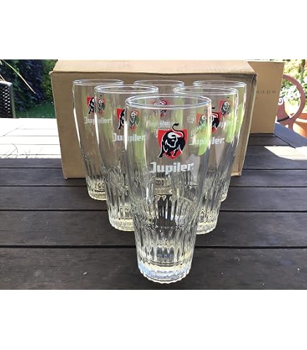 Set 6 Bicchieri Da Birra Jupiler In Vetro – 25 Cl, Perfetti Per La Tua Birra Preferita - 2
