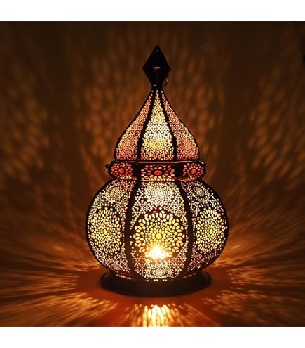 Better Homes & Gardens Decorative Black Metal Battery Operated Outdoor Lantern With Removable LED Candle 12inH - View #6