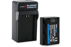 Blumax 2X Akku ersetzt Sony NP-FZ100-2040mAh + Ladegerät | für Sony FX30-7 IV 7c 7RIV 7RV 7RIII ZV-E1